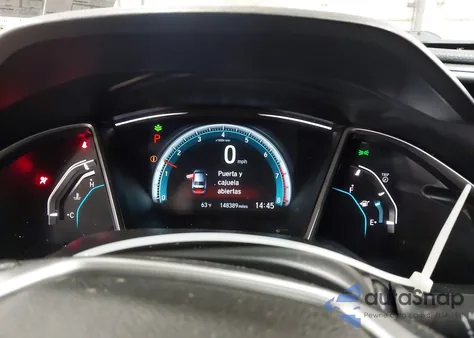 2018 Honda Civic Ex из США, поврежденный, VIN 2HGFC2F74JH521013